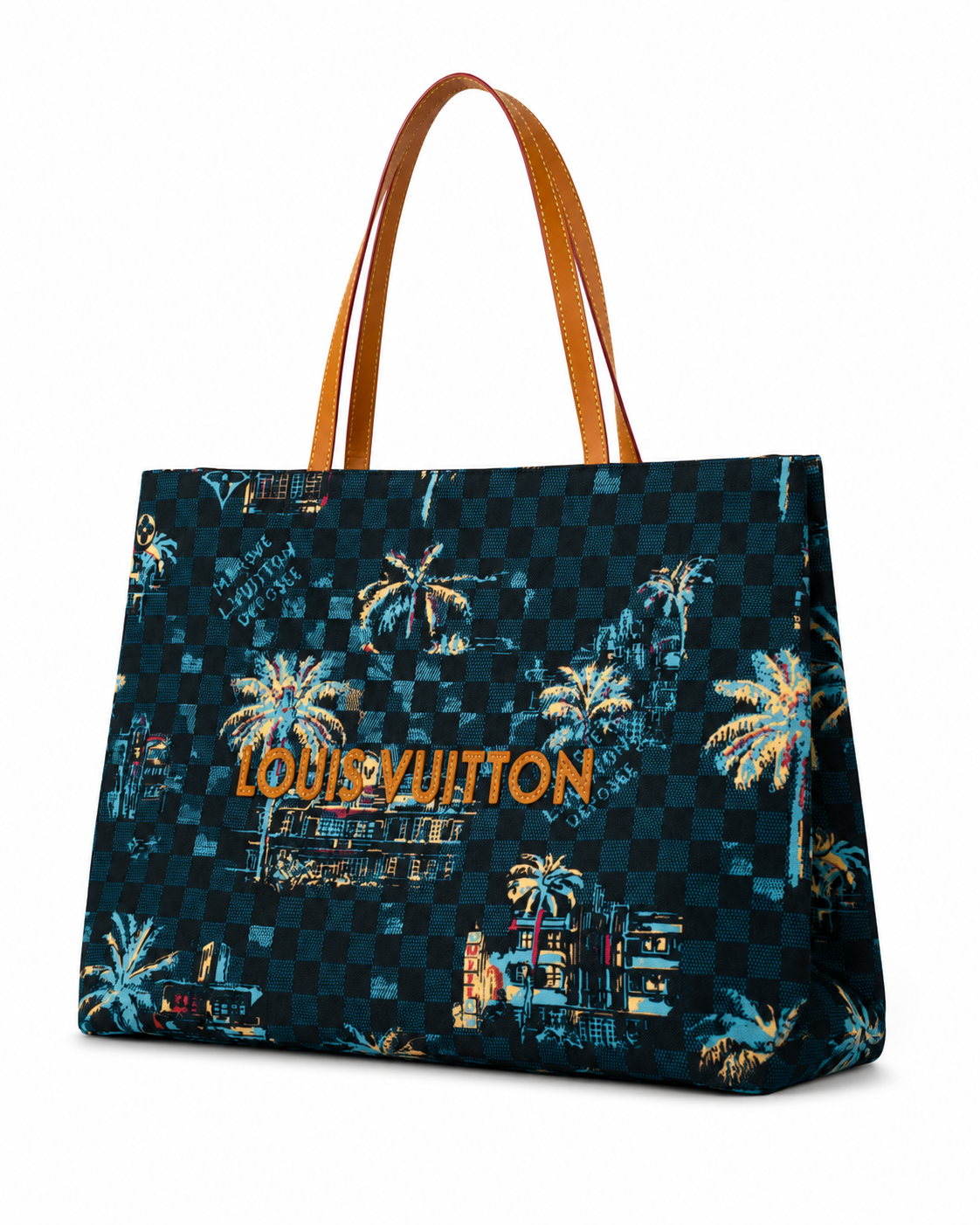 Louis Vuitton Tropical Monogram East-West Tote Bag - Image 3