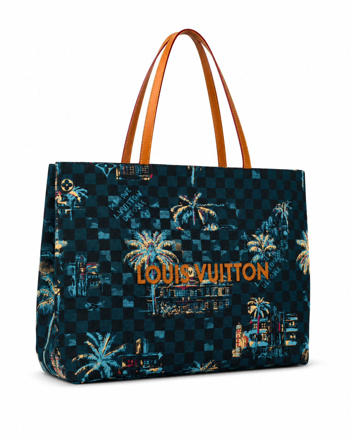 Louis Vuitton Tropical Monogram East-West Tote Bag - Image 2