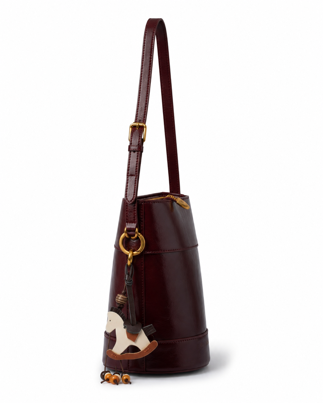 Camille Selin Equestrian Bar East-West Shoulder Bag - Image 14