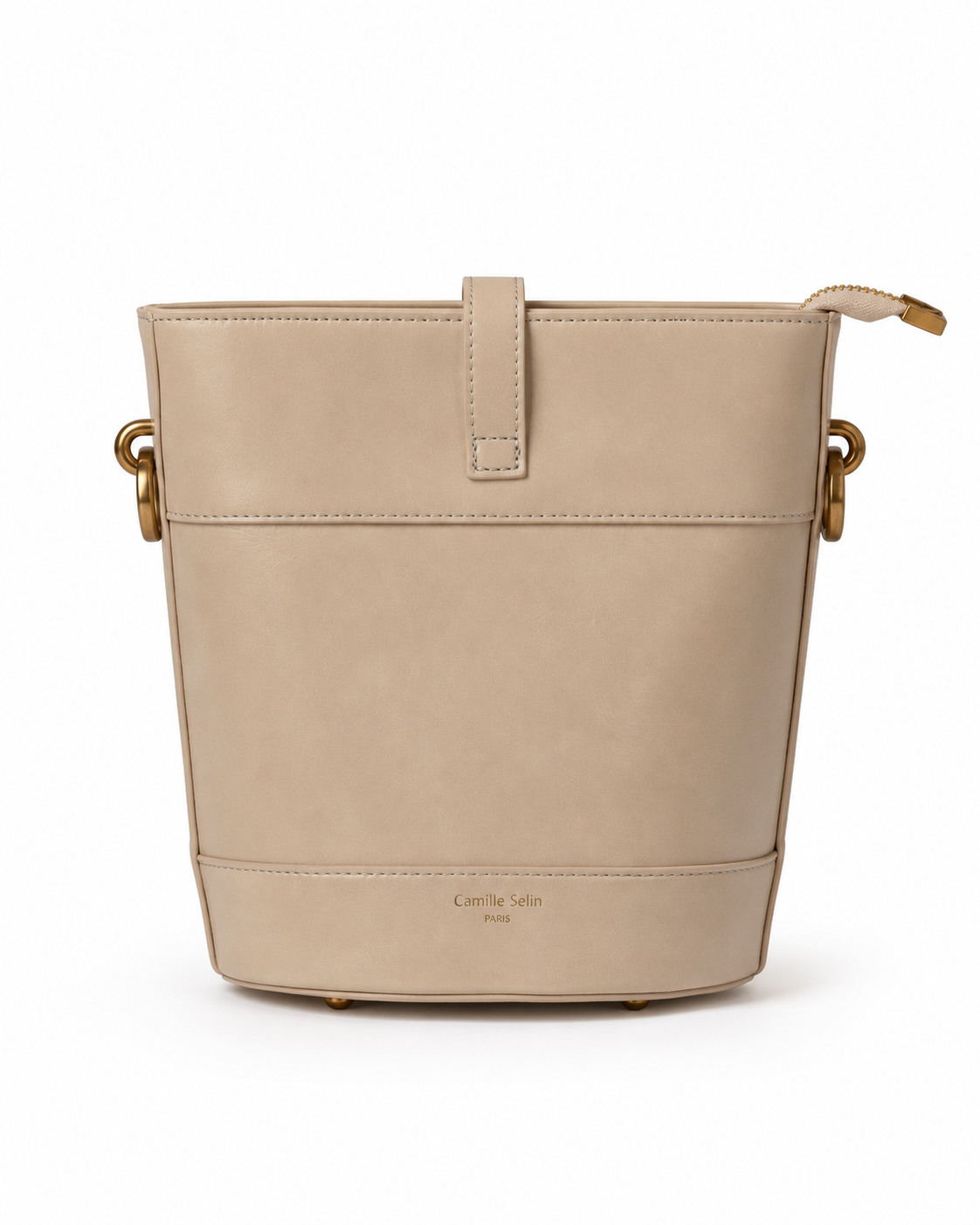 Camille Selin Equestrian Bar East-West Shoulder Bag - Image 2