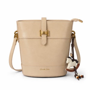 Camille Selin Equestrian Bar East-West Shoulder Bag